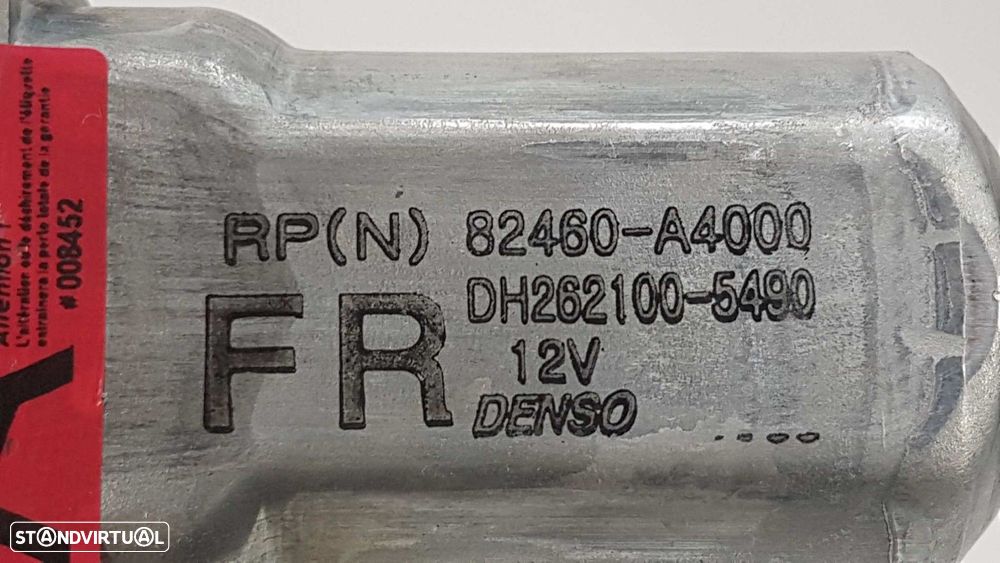 MOTOR ELEVADOR FRENTE DIREITO KIA CARENS ( ) CONCEPT - 2