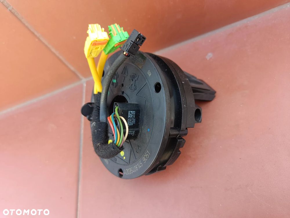 MERCEDES W203 W209 CLK CZUJNIK KĄTA SKRĘTU TAŚMA KIEROWNICY A1694641018 - 1