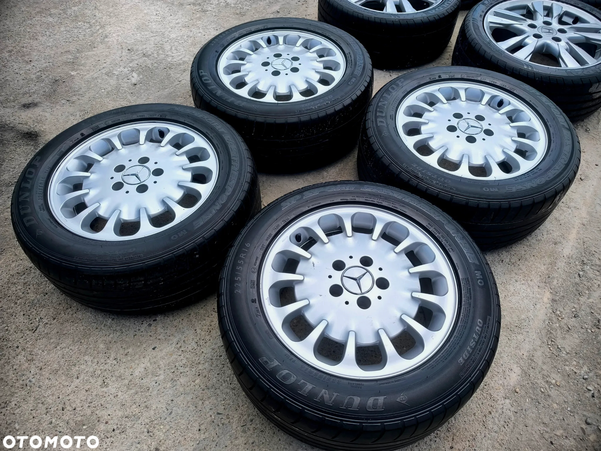 5x112 Felgi Aluminiowe Alufelgi 16 Mercedes Koła Letnie E KLASA W210 W211 W212 C W202 W203 W204 CLK W208 W209 S W220 Legnica ALU-RAD 225/55 - 3