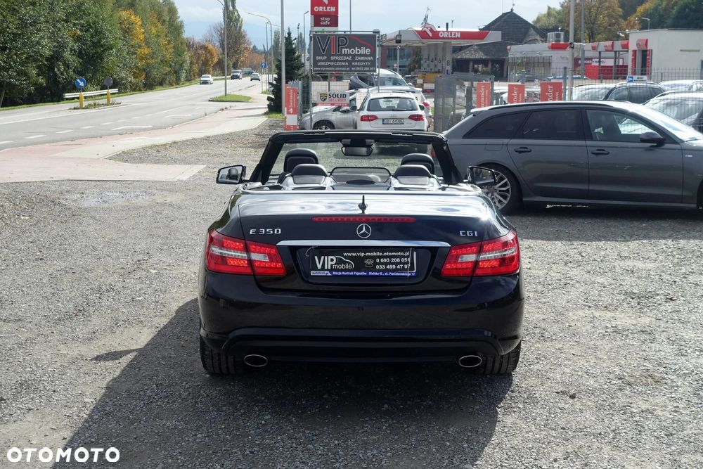 Mercedes-Benz Klasa E 350 CGI Cabrio BlueEFFICIENCY 7G-TRONIC Avantgarde - 6