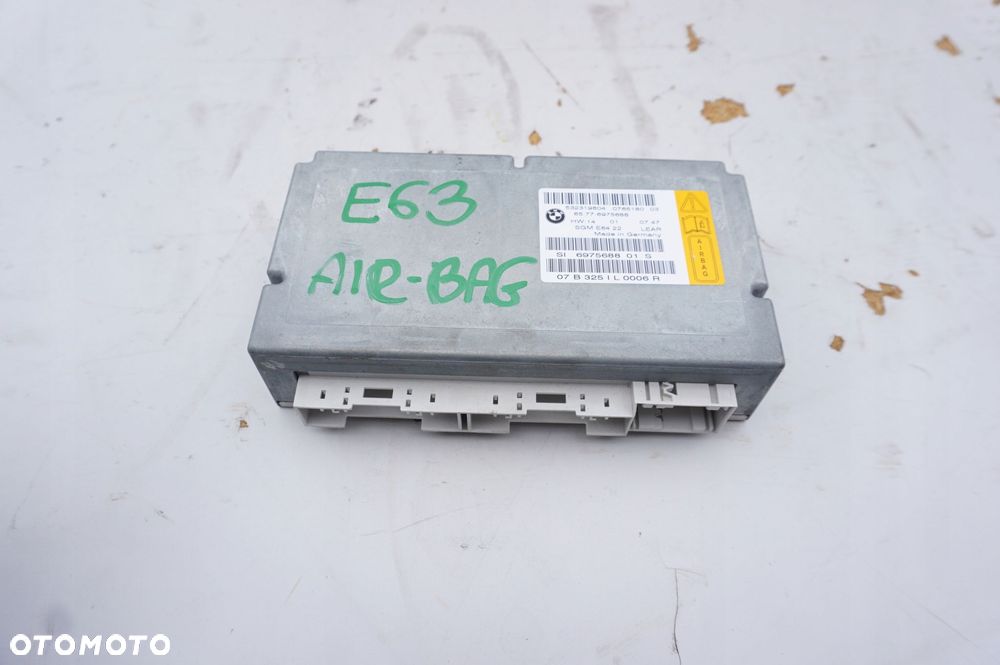 MODUŁ SENSOR AIR BAG 65.77-6975688 BMW 6 E63 E64 - 1
