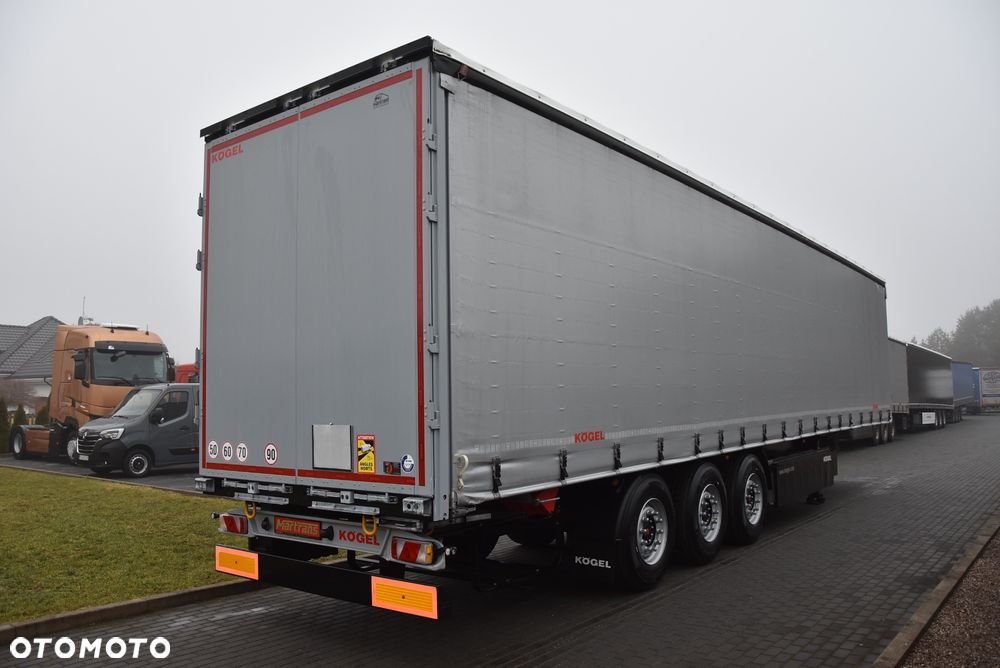 Kögel STANDARD 2023r. / NOWE OPONY! / OŚ PODNOSZONA / OSIE SAF / FIRANA / PALECIARA / JAK NOWA  !!! - 6