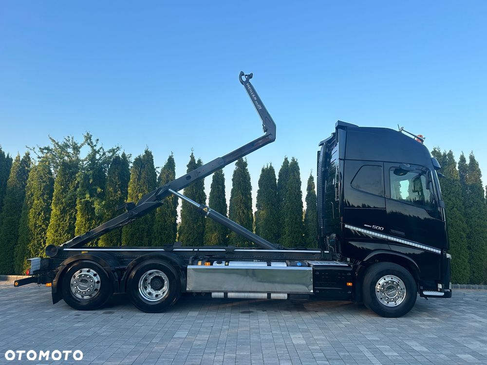 Volvo / FH 500 / 6X2 / HAKOWIEC / MEILLER -KIPPER 21-67/ Oś-SKRĘTNA-PODNOSZONA / - 14