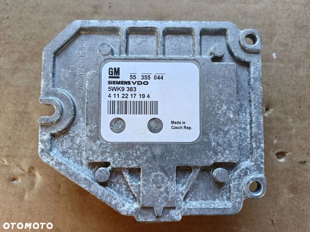 . Meriva A komputer sterownik silnika 1,8 16V Vectra Zafira Opel