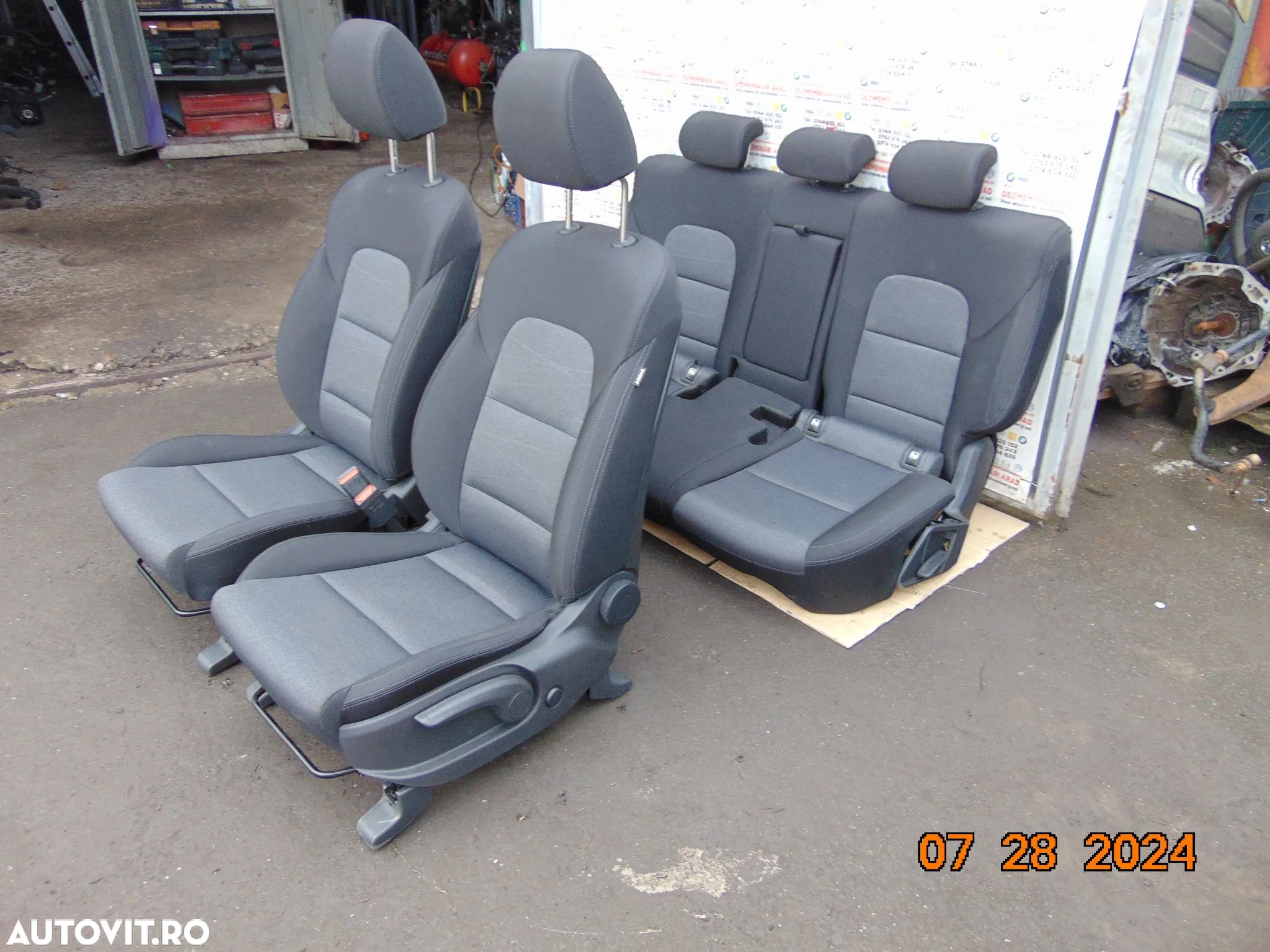 Scaune Hyundai Tucson 2015-2021 scaune fata banchete spate bancheta interior complet - 1