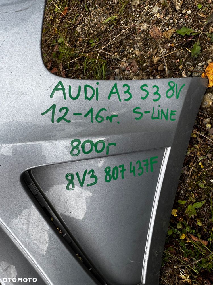 AUDI A3 S3 8V S LINE 8V3807437F ZDERZAK PRZÓD PRZEDNI - 3