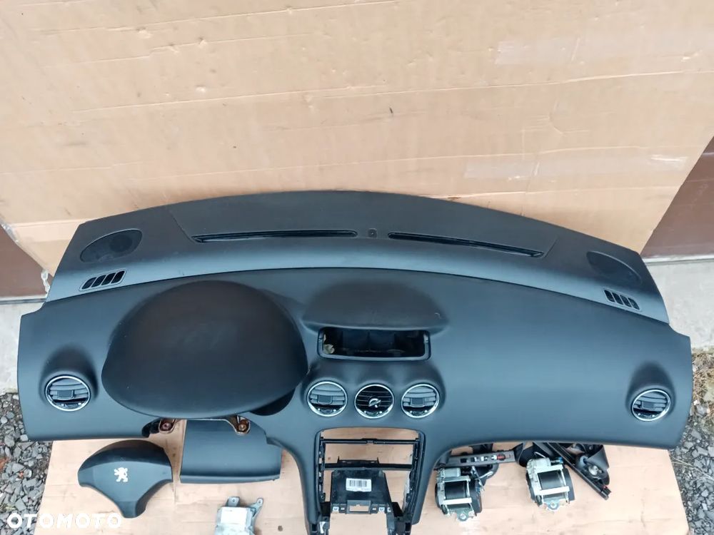 Konsola Airbag pasy Peugeot 308 T7 poduszki komplet - 2