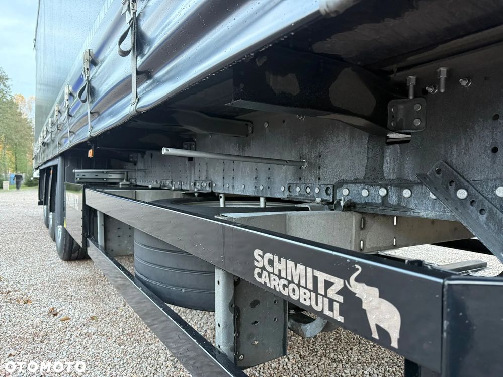 Schmitz Cargobull / VARIOS / 5 POZIOMÓW JAZDY / OŚ PODNOSZONA / P. NOWE OPONY / 385/55/22.5 - 13