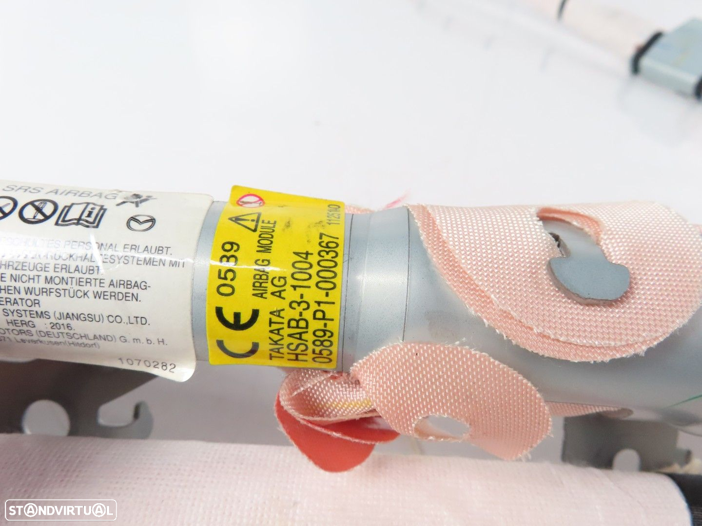 Airbag Cortina Esquerdo Usado / Original MAZDA CX-3 (DK) HSAB-3-1004 - 3