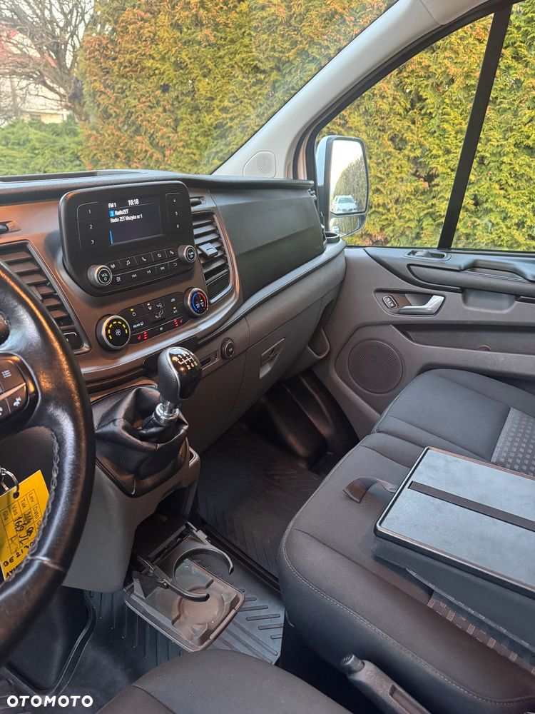 Ford TRANSIT CUSTOM TREN L2H1 LIFT 2020r 2,0 TDCI/130KM/KAMERA/BIX-ENON/ EURO 6/ASO/NISKI PRZEBIEG/LED/HAK/FV23%/6-DZWI/LONG - 30