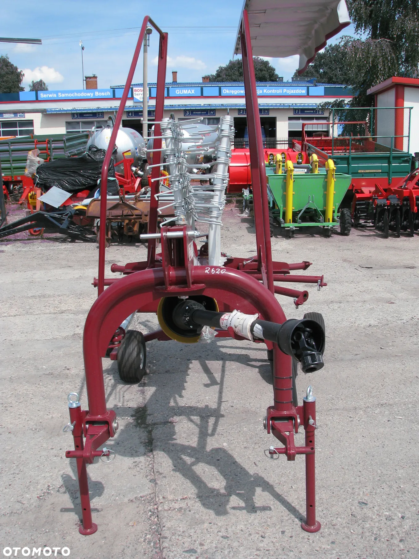 Pronar Zgrabiarka karuzelowa jednowirnikowa 3,2m 3,5m 3,6m 4,2m / Kowalski ZK36 Z586, ZK42 Z586/1, Euro-Masz ZG-350, Promar Z230 , Mesko-Rol&Ursus ZK-320 ZK-420 Z-275 , Pronar, ZKP-420 - 26