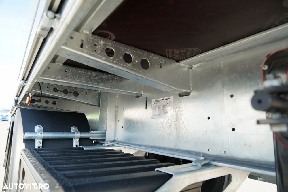 Wielton REMORCA BOARD / PENTRU CONSTRUCTIE / NOU / DISPONIBIL Imediat / GREUTATE: 3800 KG / JANTE ALIE - 16