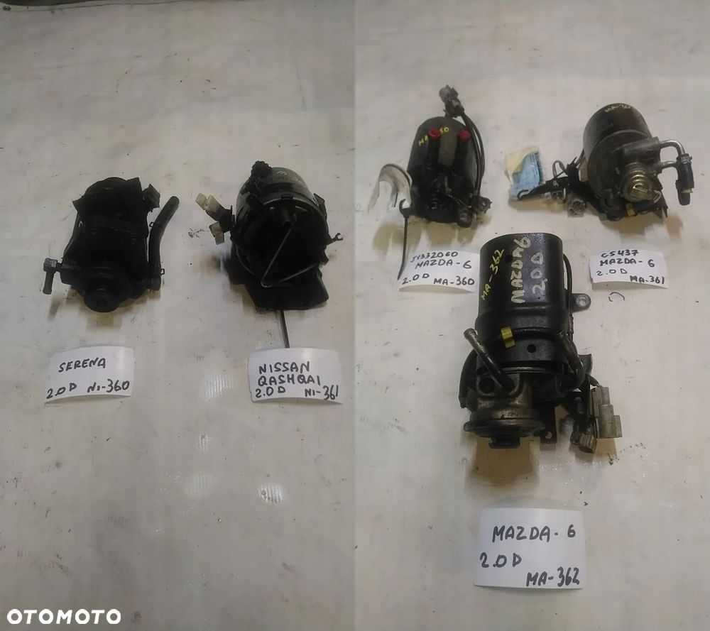 NISSAN MAZDA MITSUBISHI SUZUKI LANDROVER OBUDOWA FILTRA PALIWA