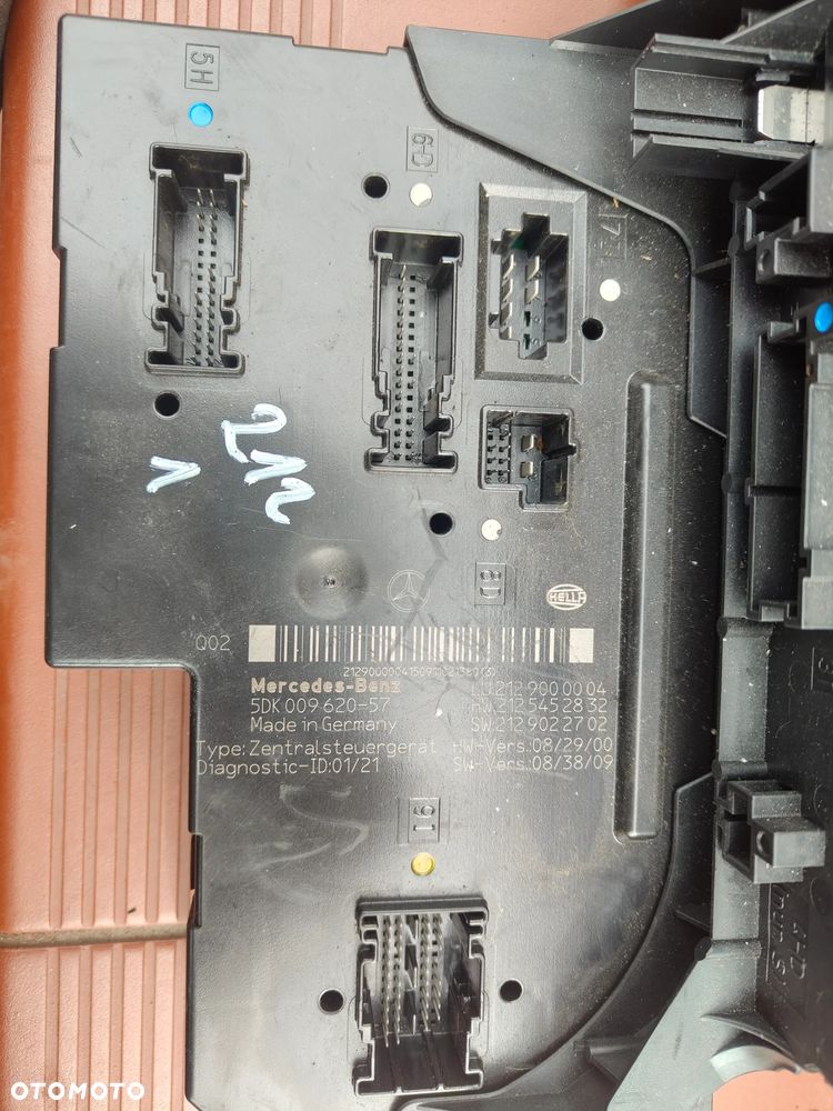 MERCEDES W212 Moduł Sterownik Komfortu SAM A2129000004 - 4