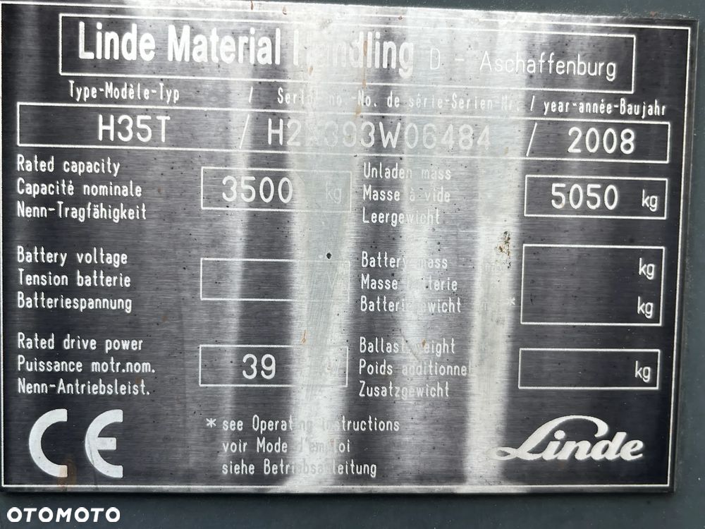 Linde H35T - 5