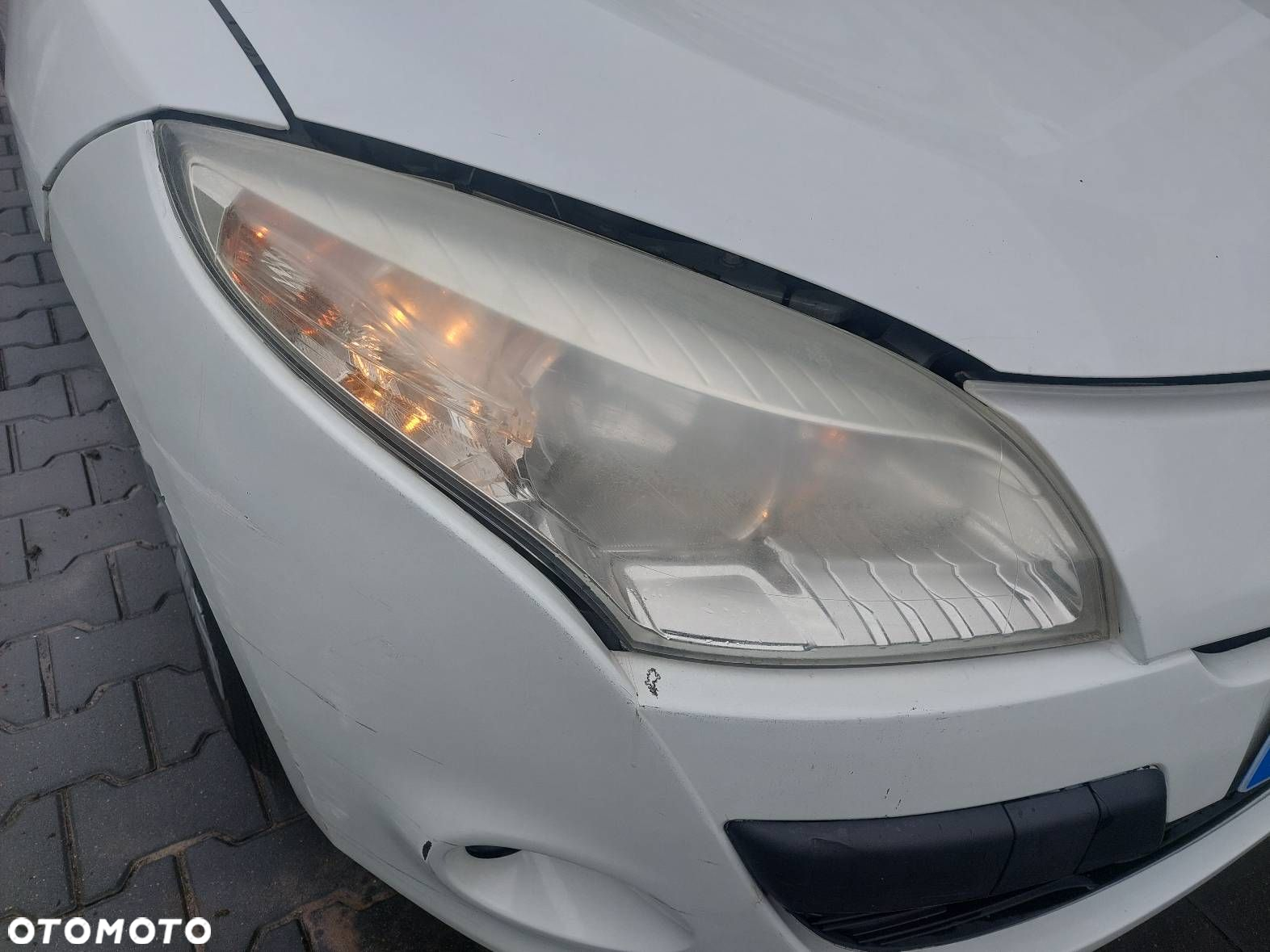 KOMPLETNY PRZÓD LAMPA BŁOTNIK MASKA ZDERZAK RENAULT MEGANE III OV369 - 6