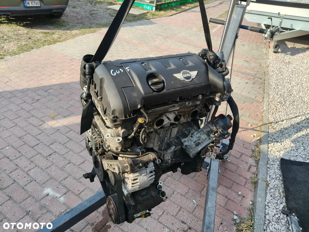 Kompletny silnik Mini Peugeot 1.6 VTI MB GU35 - 1