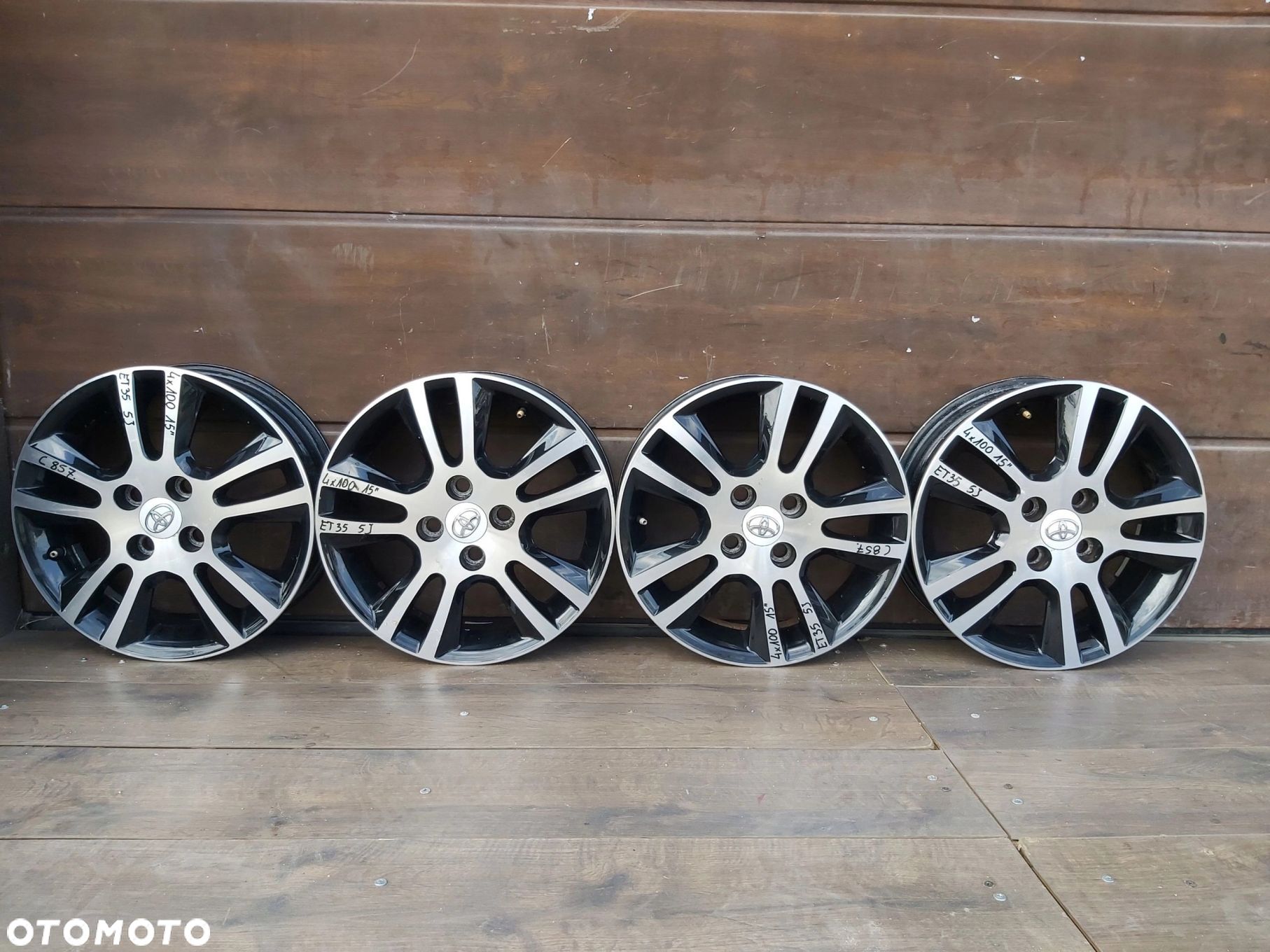 Toyota AYGO Alufelgi 15 4 x 100 PZ493-90674 - 1