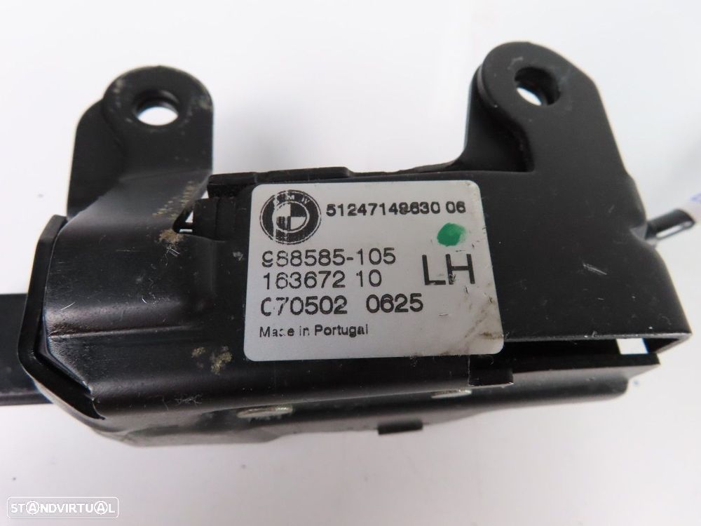 Fecho da mala Esquerdo/Inferior Usado / Original BMW X5 (E70) 51247183196 / 5124... - 3