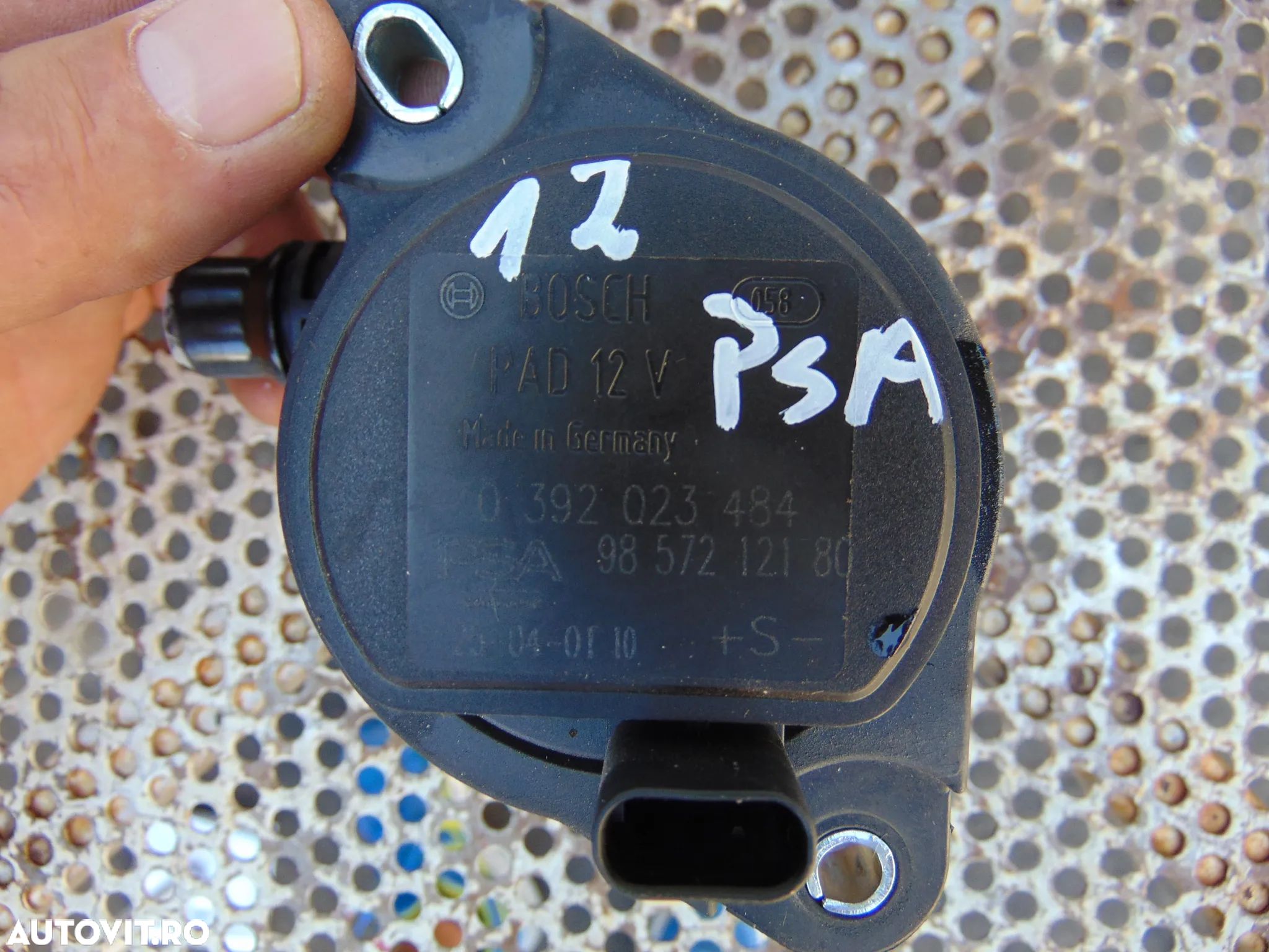 Pompa apa auxiliara Peugeot 1.2 citroen Opel Cod 9857212180 mokka corsa f 208 2008 3008 308 508 c3 c4 c5 ds3 aircross grandland pompa apa electrica jeep avenger fiat 600 - 1
