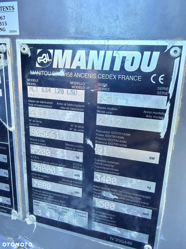 Manitou MLT 634-120 LSU Turbo - 21