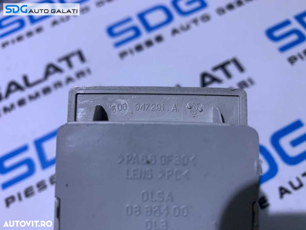 Plafoniera Lumini Lampa Iluminare Habitaclu Spate Pasager Seat Toledo 3 2005 - 2009 Cod 6Q0947291A - 7