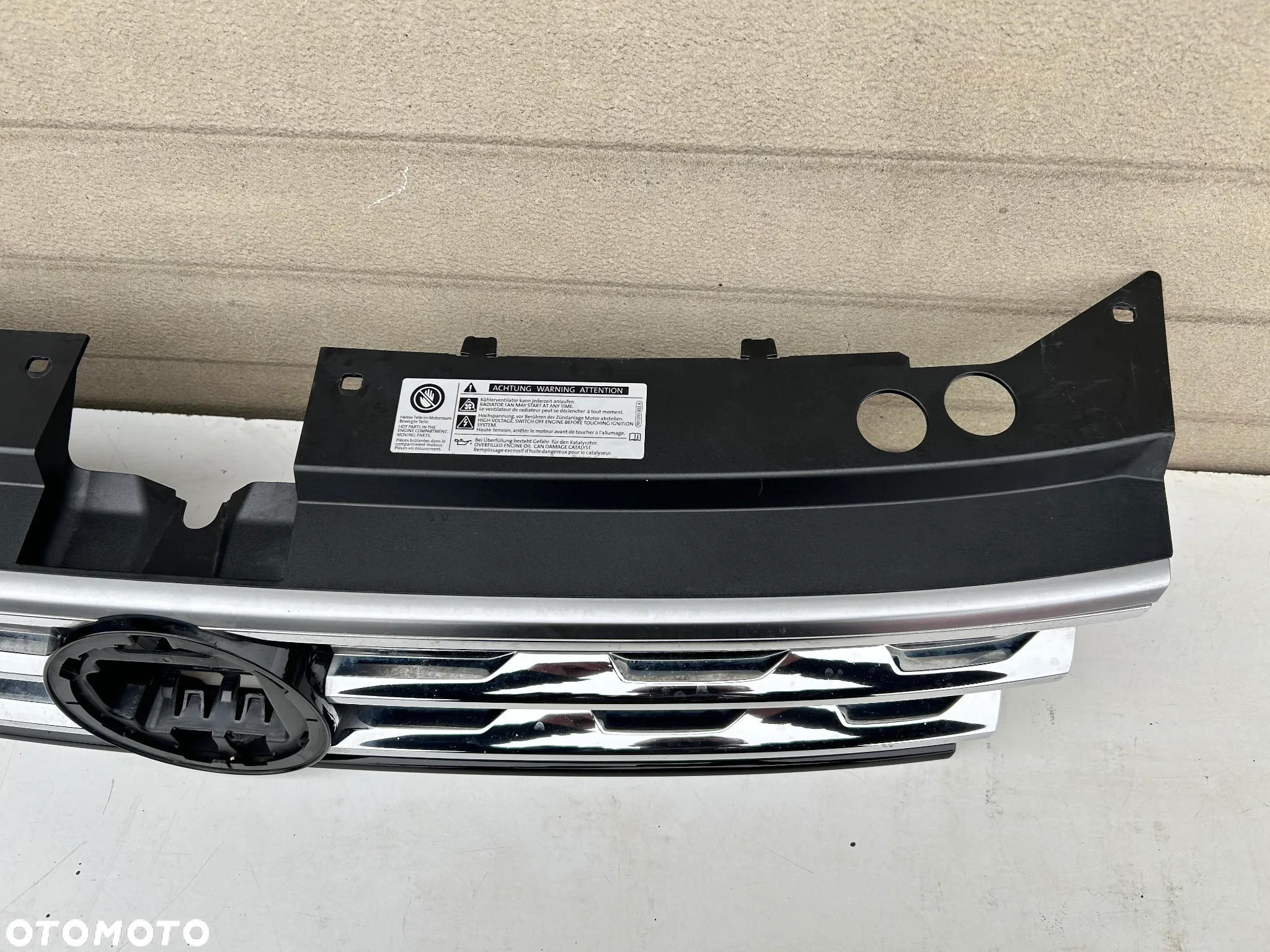 VOLKSWAGEN VW TIGUAN 2 II GRILL ATRAPA CHROM 5NA 5NA853653 - 3