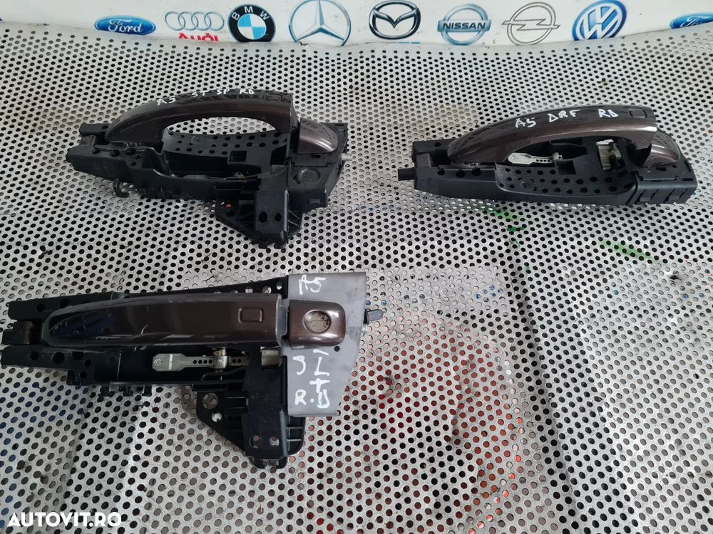 Manere Maner Keyless Entry Usa Portiera Fata Spate Audi A5 Sportback An 2008-2009-2010-2011-2012-20 - 4
