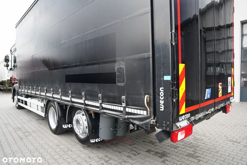 DAF XF 480 / FIRANKA 7,7 M / SSC / 6X2 / KLIMA POSTOJOWA / OŚ PODNOSZONA / - 11