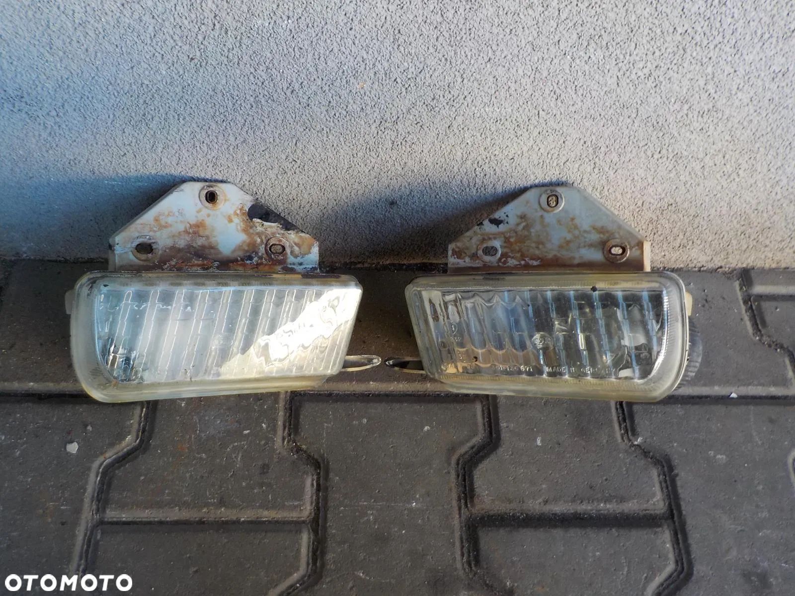 VW T4 90-95' HALOGENY LAMPY PRZECIWMGIELNE PRZÓD ORYGINAŁ - 1