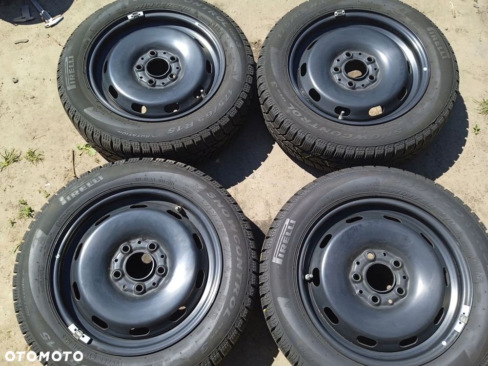 Koła zimowe 5x112 Mini Cooper One F55 F56 F57 czujniki opony 175/65 15 8mm - 1