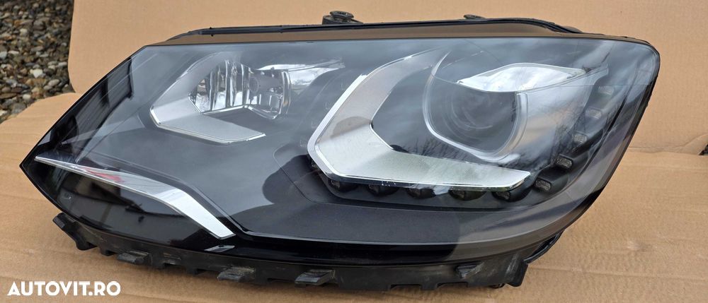 Far stanga Bi Xenon Led Vw Sharan 7N 2011 / 2012 2013 / 2014 2015 / 2016 2017 - 1