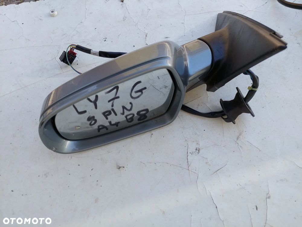 LUSTERKO  PRAWE AUDI A4 B8 UK LY7G 8 PIN - 5
