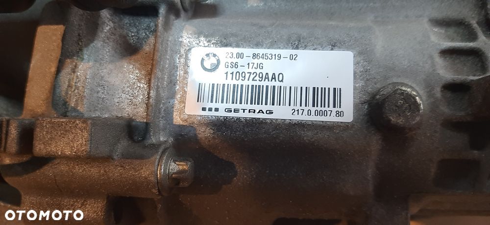 Skrzynia biegów BMW F20 F21 F22 1.6 d GS6-17JG - 2