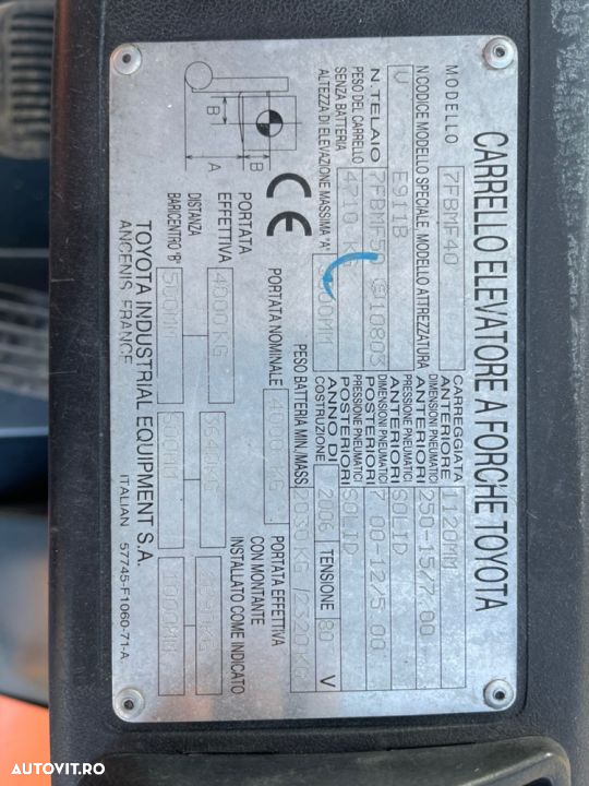 Toyota Toyota 7FBMF40 - 8