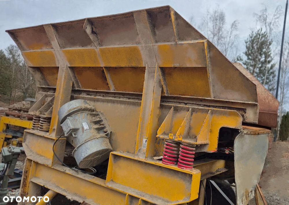 Powerscreen KOSZ ZASYPOWY 10 ton / 6 m3 - WSYP, HOPPER / TAŚMOCIĄG 15 m, 1200 mm taśma ( Finlay, McCloskey, Sandvik, Metso, Maximus, Kleemann, CAT ) - 1