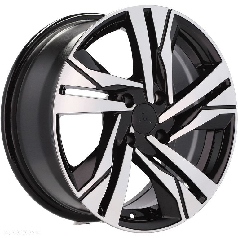 4x Felgi 16 m.in. do PEUGEOT 2008 206 207 208 308 3008 Partner CITROEN C4 DS3 DS5 - B5543 - 7