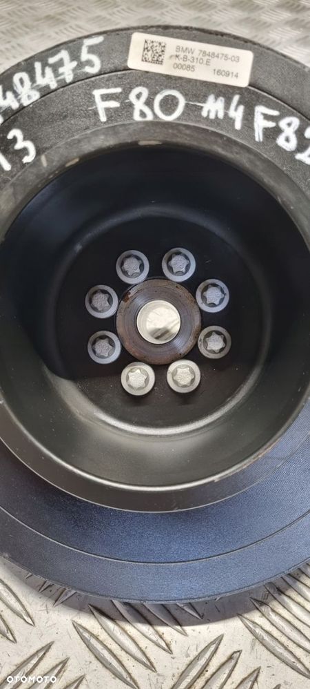 BMW M3 F80 M4 F82 KOŁO PASOWE 7848475 - 7