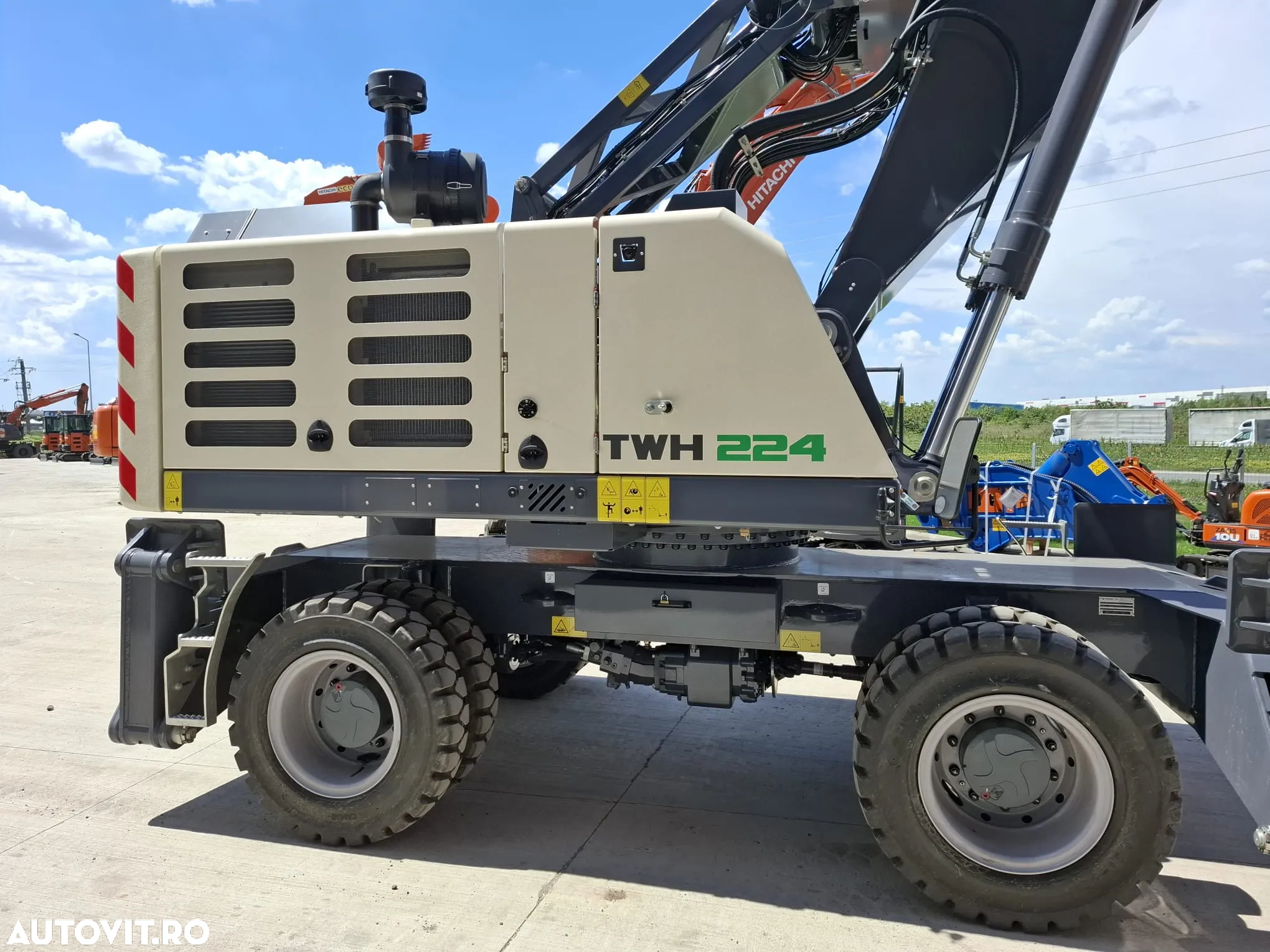 Terex FUCHS 26t, brate 11m, graifer 5 petale, cale fata spate-garantie, posibilitate leasing-269.000 EUR+tva - 16