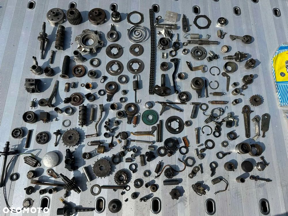 Części Romet Ogar 200 205 Motorynka Błotnik Bagażnik Schowek Tłumnik - 4