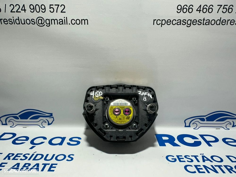 .Airbag Volante Condutor GM Opel Zafira B 13111349 2005 - 2014 - 4