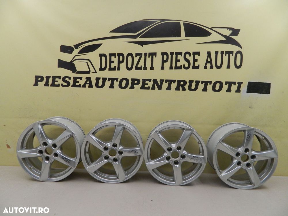 Set Jante aliaj VW / Audi 7J X 16 H2 ET52, 5X112, 2008, 2009, 2010, 2011, 2012, 2013, 2014, 2015, 2016, 2017, 2018. - 1