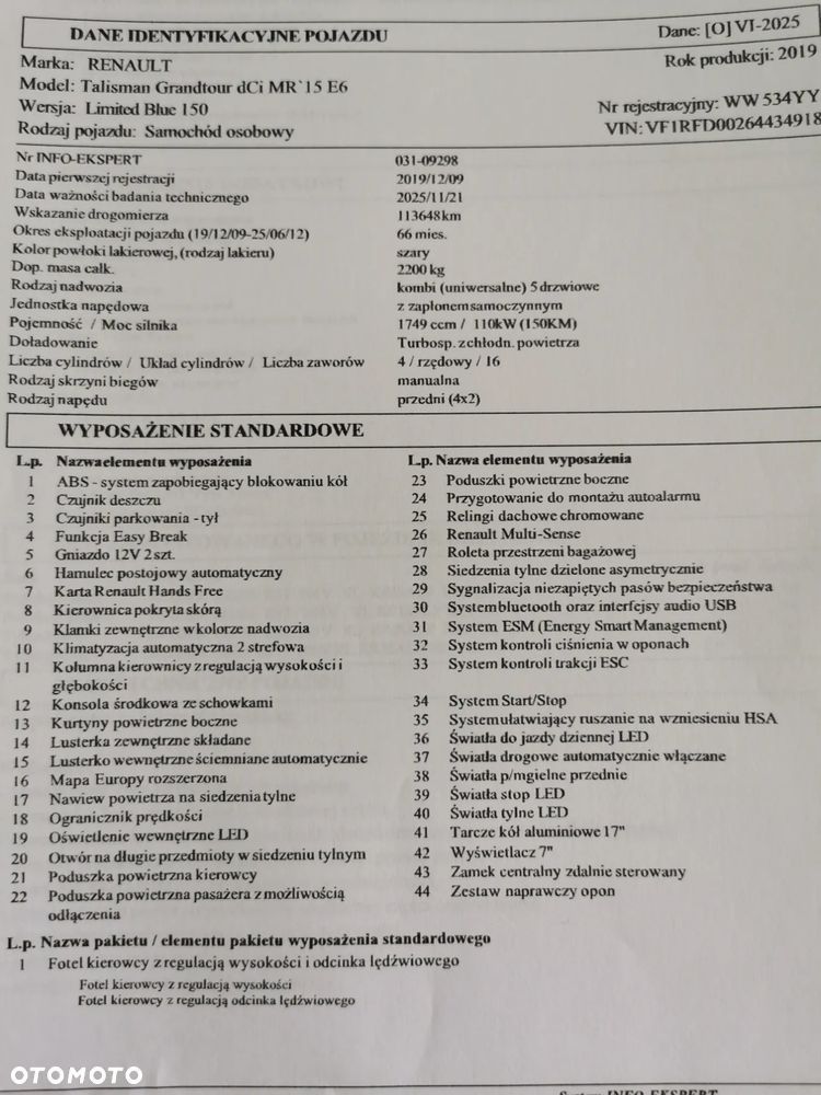 Renault Talisman 1.7 Blue dCi Limited - 18