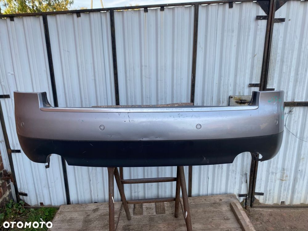 zderzak tył audi a4 b6 kombi ly7w 2 rury - 6