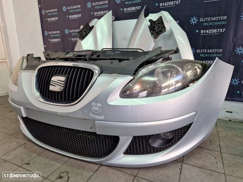 Frente completa usada SEAT ALTEA TOLEDO 2.0 TDI capot parachoques guardalamas oticas radiadores - 1