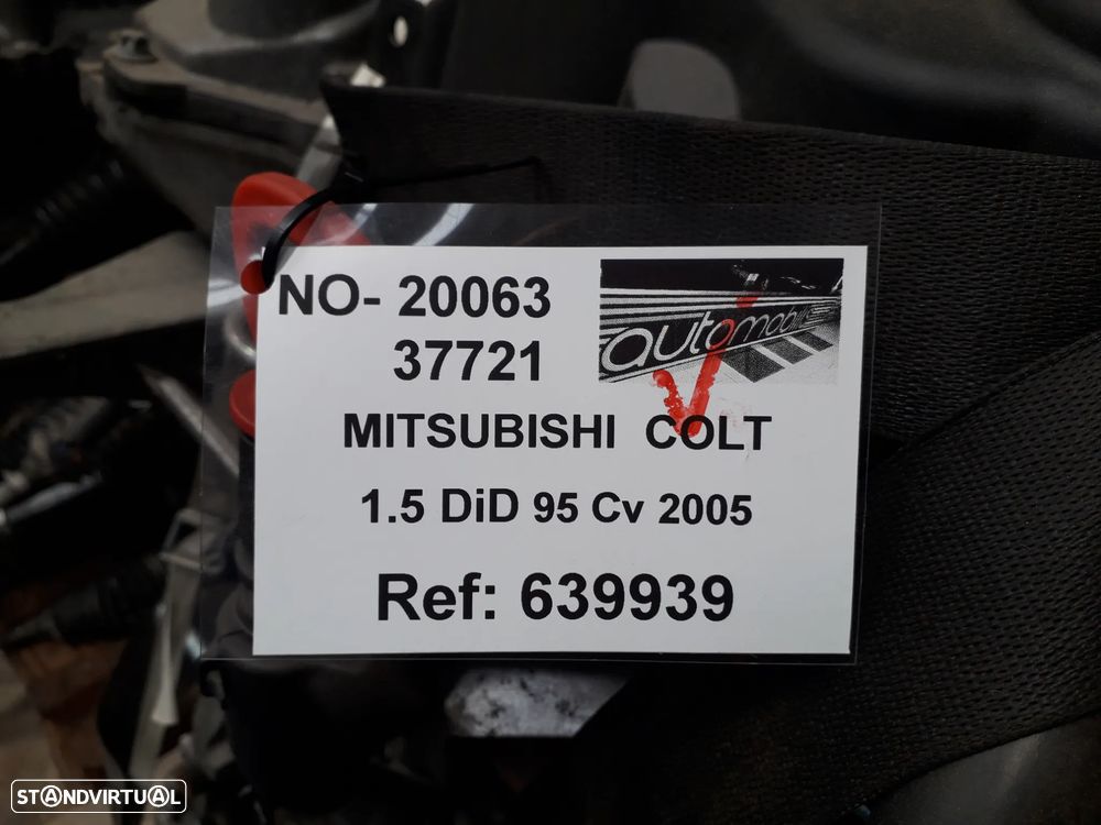 Motor Mitsubishi Colt (CZ3) 1.5 95Cv de 2005 - Ref. 639939 - NO. 20063 - 6