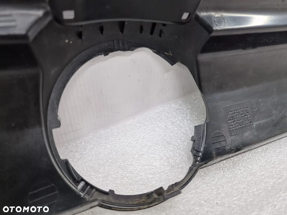 VW POLO 6R0 08- ATRAPA / GRILL PRZEDNI PRZÓD BLUEMOTION , NR 6R0853653N / 6R0853651AD , NR AUKCJI GL405 - 19