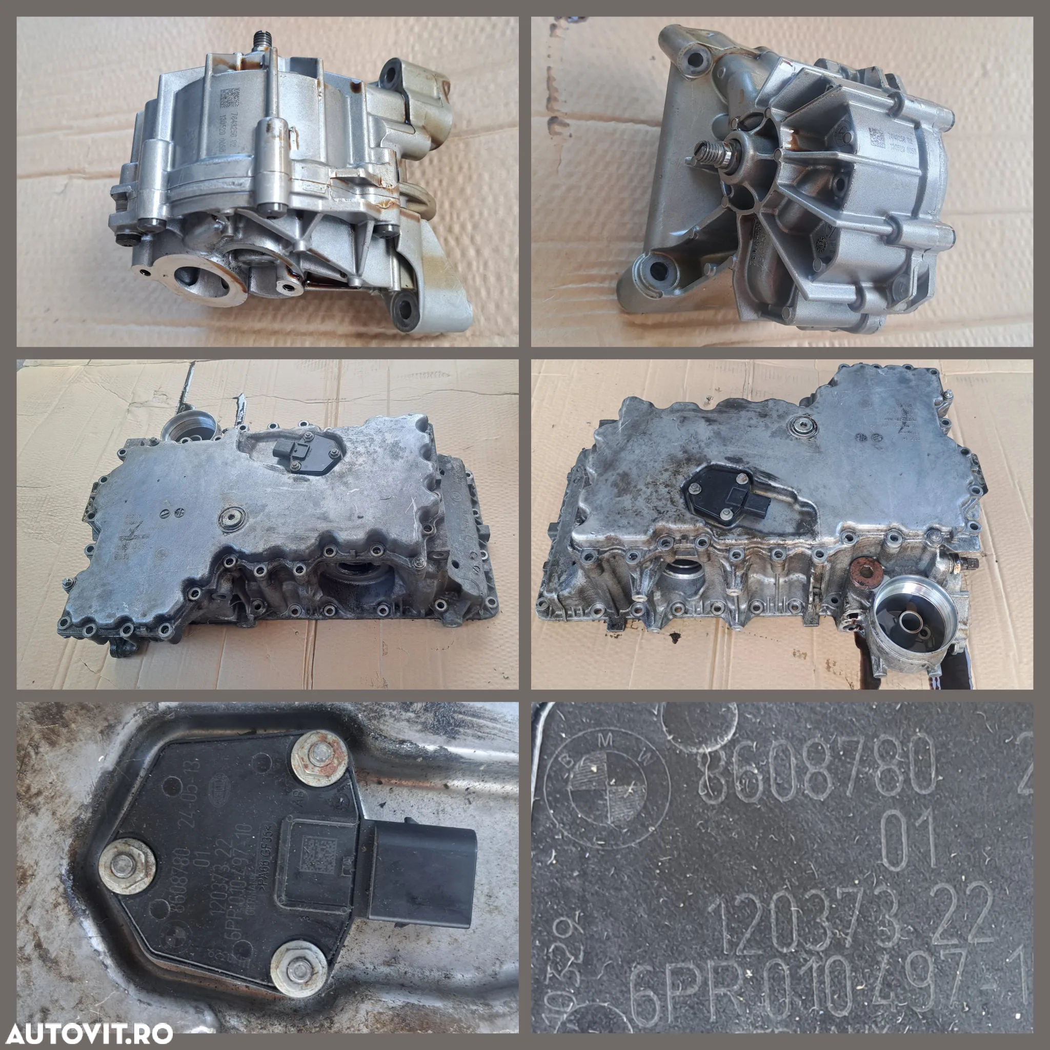 -2- Anexe motor 750i 2014 F01 turbo pompa auxiliara apa rampa injectoare bobina inductie - 8