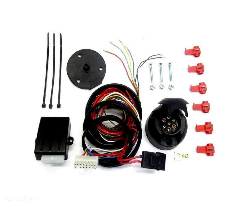 Nowy Kompletny Hak Holowniczy + Kula + Wiązka Uniwersalna + Gniazdo elektr. Bez cięcia zderzaka do Volkswagen VW Touareg od 2002 do 2017 GWARANCJA - 4