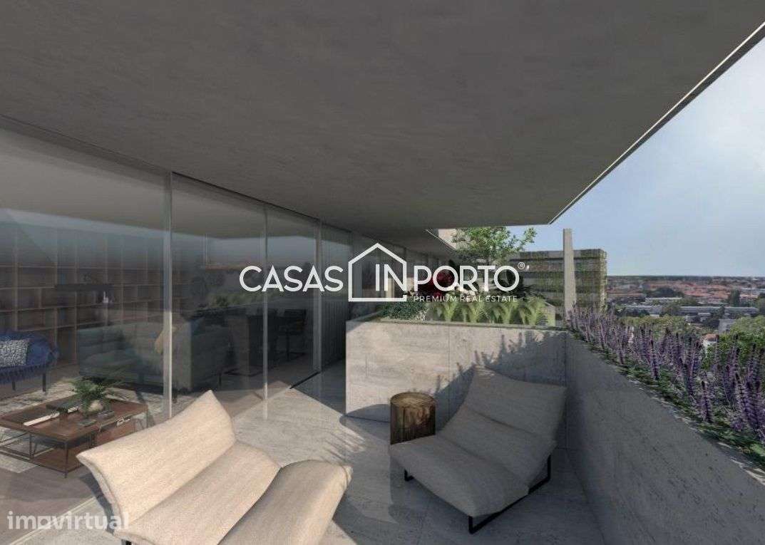 T3 Contemporâneo com Varanda e Orientação a Poente – Matosinhos - Grande imagem: 3/17